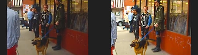 Punk trio by Carlton Bright