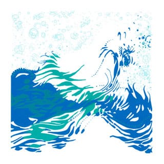 Renee Robbins, "Deep At Sea" (courtesy Spudnik Press)