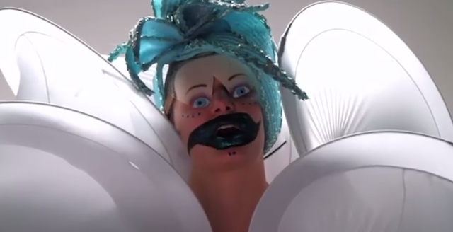 Screengrab from Jillian Mayer's YouTube video "I Am Your Grandma"