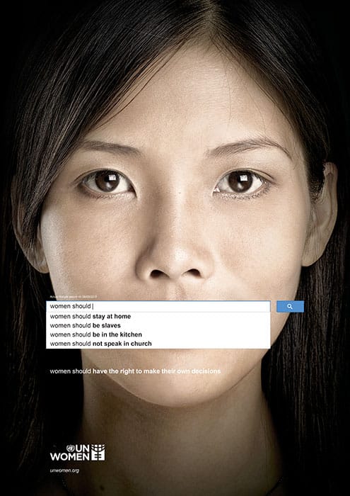 One of the United Nations ads created by Memac Ogilvy & Mather Dubai (via unwomen.org)