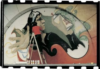 Lee Quinones in "Wild Style" (via imdb.com) (click to enlarge)