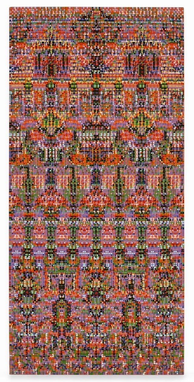 YOUNG #18-1981, 1981 acrylic on canvas