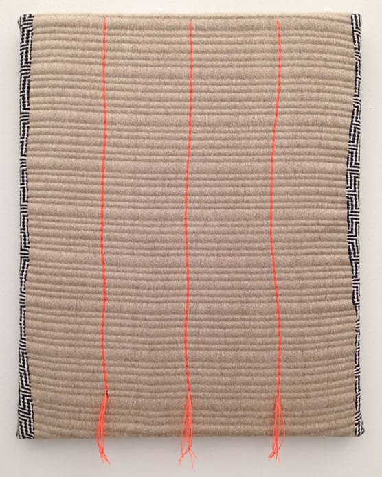 A work by Samantha Bittman at Andrew Rafacz booth at the 2013 Untitled Fair. (image courtesy of the artist and Andrew Rafacz_