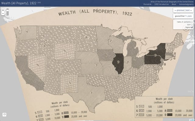 Atlas of the Historical Geography of the United States