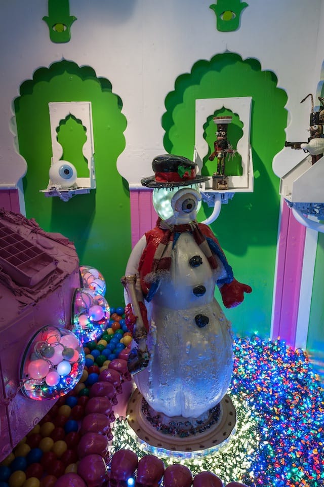 Kenny Irwin Jr.'s "Robotmas" installation at AVAM (photograph by Dan Meyers/courtesy AVAM)