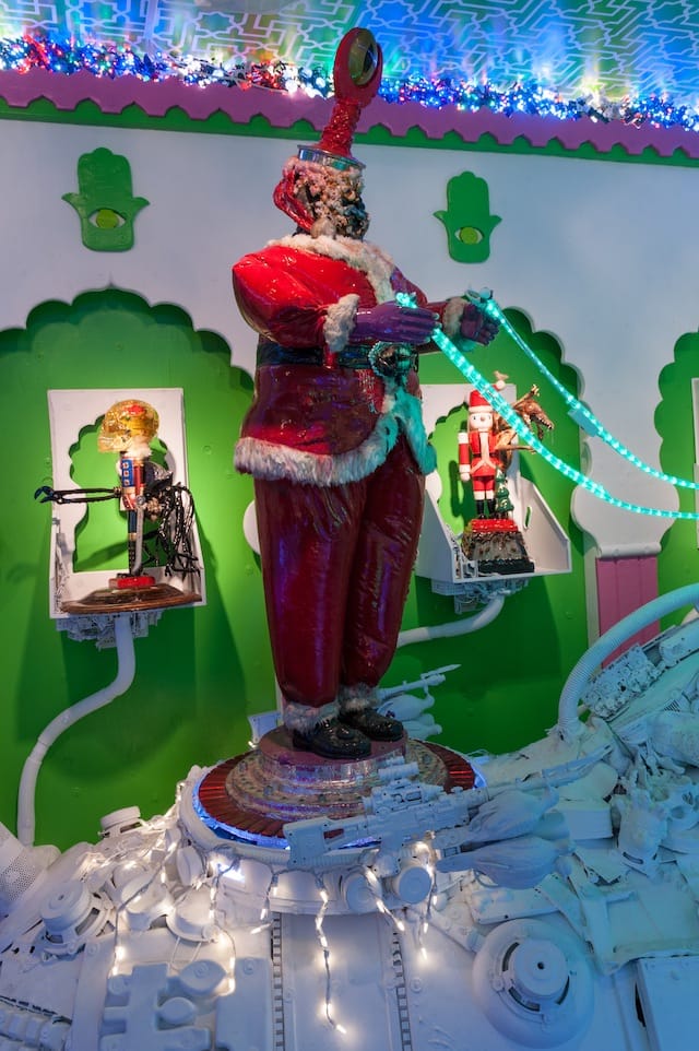 Kenny Irwin Jr.'s "Robotmas" installation at AVAM (photograph by Dan Meyers/courtesy AVAM)