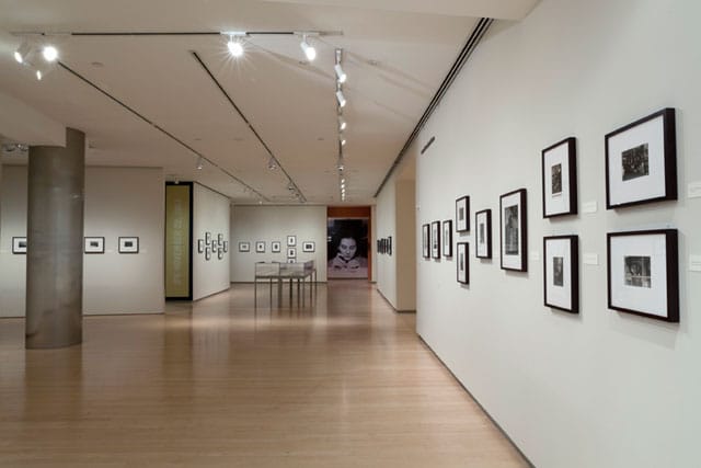 Installation view, Lewis Hine exhibitions at the International Center of Photography (© International Center of Photography, 2013,  photo by John Berens)