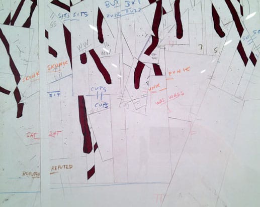 Detail from Horn’s But 3 (2013).