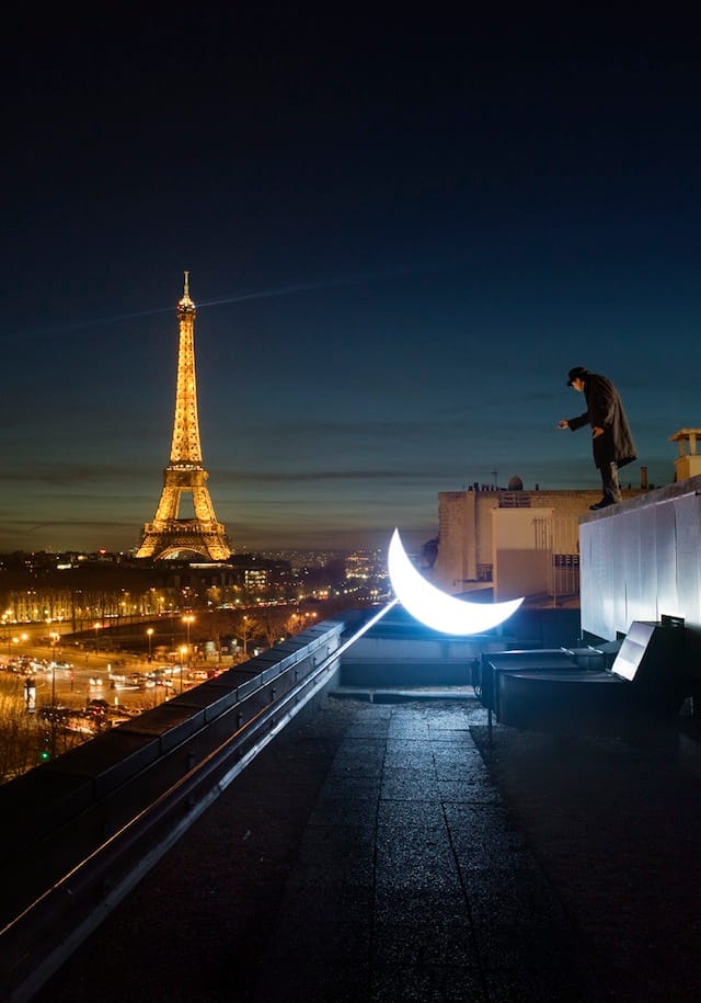 "Private Moon" and the Eiffel Tower