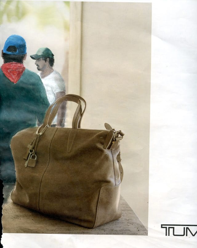 Ramiro Gomez, "Hilario and Hector Waiting for their Check" (2013)