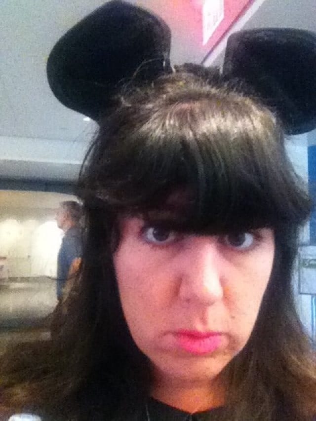 Laura-Marie Marciano Minnie Mouse Selfie 