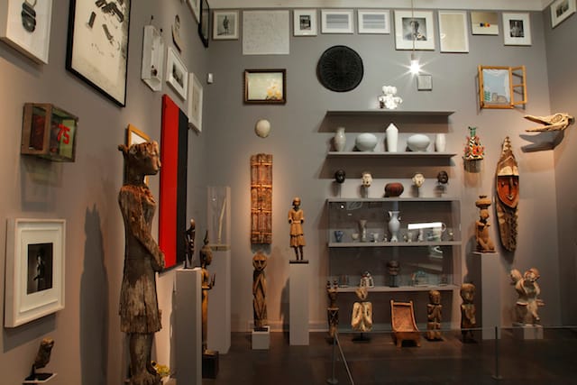 Robert Wilson, installation view of Living Rooms, Louvre Paris (2013)