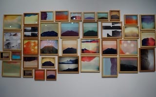 Penelope Umbrico, “Mountains, Moving: Of Dr. George C. Poundstone” (click to enlarge)