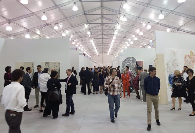 A view of the Untitled fair in Miami Beach, 2013 (all photos by the author for Hyperallergic)