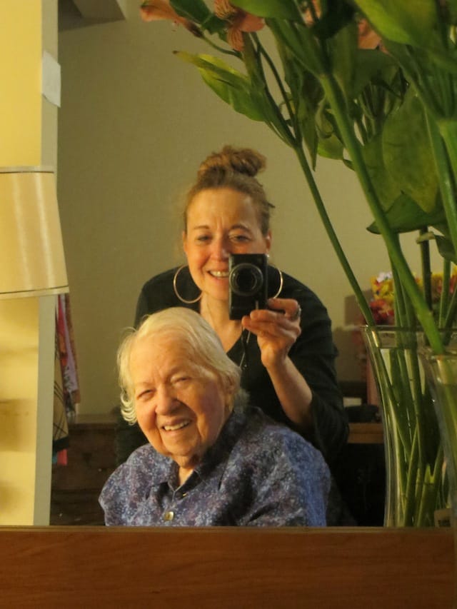 Judith Brotman, "2 Brotman selfie" (2013)