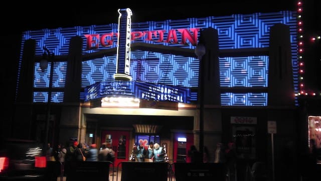 3D Projection Mapping on the iconic Egyptian Theatre by Klip Collective 