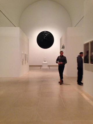 View of the Barrel Vault Gallery (photo by the author for Hyperallergic) (click to enlarge)