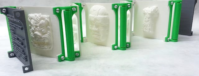 Tom Burtonwood, "Orihon (3D Printed Accordion Book)," 2013.