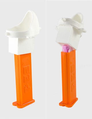 Tom Burtonwood, Rmutt Candy Dispenser, 3D printed in PLA Plastic (click to enlarge)