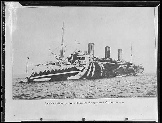 USS Leviathan (via Boston Public Library)