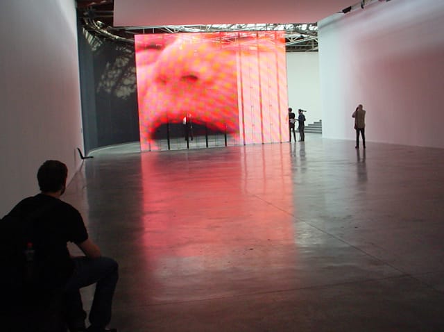 Installation photo taken by the writer during the Philippe Parreno exposition10