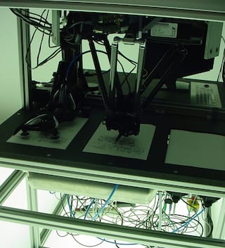 Installation photo taken by the writer during the Philippe Parreno exposition6