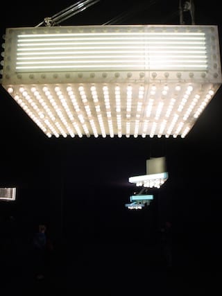 Installation photo taken by the writer during the Philippe Parreno exposition8