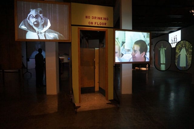 Installation view of Kelley's "Day Is Done" at MoMA PS1