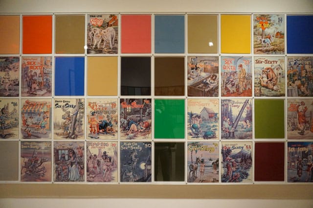One of Kelley's "Missing Time Color Exercise" pieces (1998, 2002)