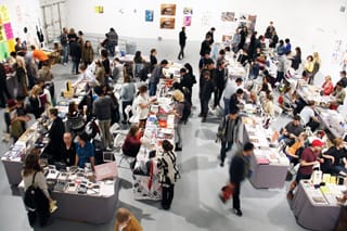 Some of the 15,000 people that attended the 2013 LAABF. (image via Printed Matter)