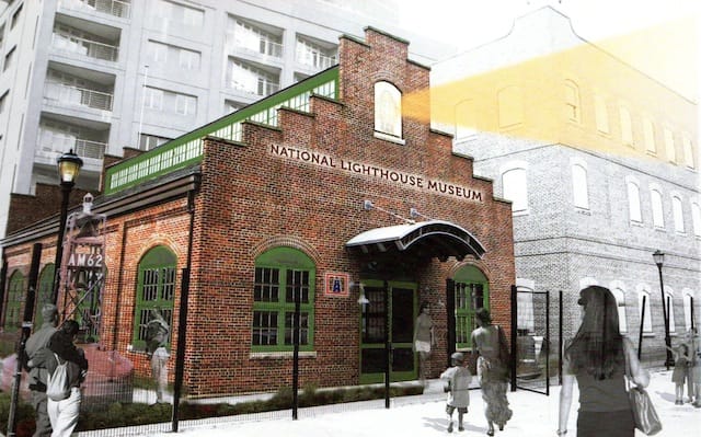 Rendering of the National Lighthouse Museum (via lighthousemuseum.org)