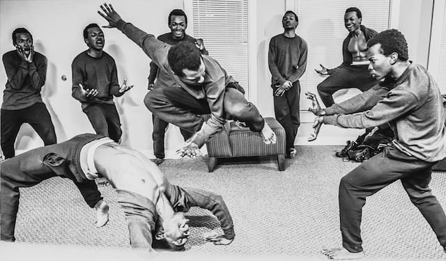 Mark Blanchard, "The Voices In My Head" selfie (2013).