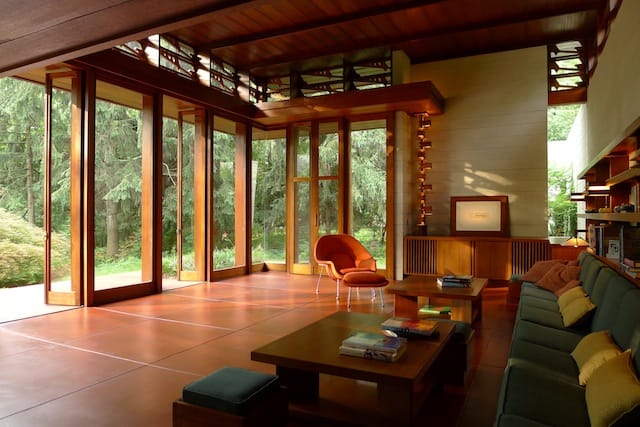 Bachman Wilson House designed by Frank Lloyd Wright. ©Tarantino Studio 2013