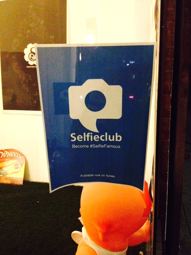 Spotted on the street in West Hollywood, where everyone can become selfie famous.