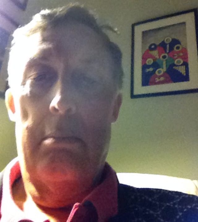 Robert Haslach, "Selfie stimulated by posting on selfies" (2013)