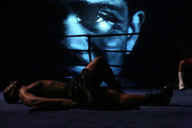 Reid Farrington's "Tyson vs. Ali" (photo by Paula Court)