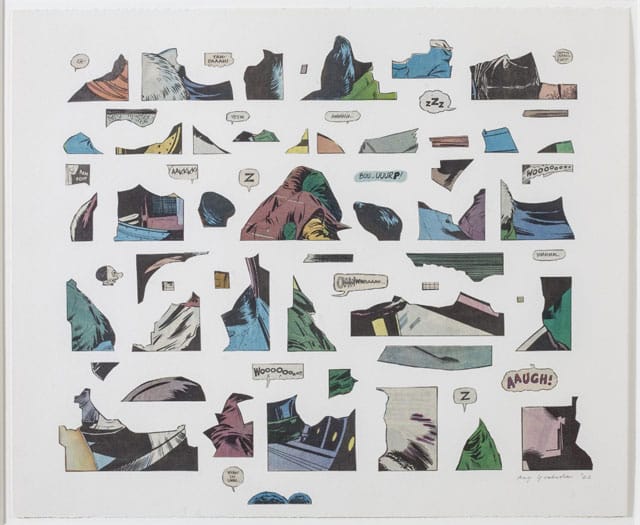 A collage by Ray Yoshida