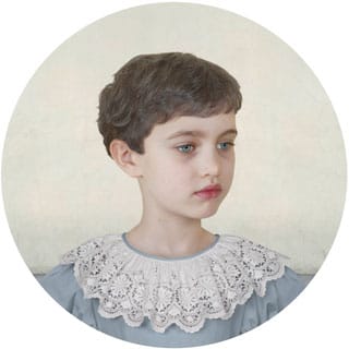 Loretta Lux, "Isabel 1" (2009), Ilfochrome print (courtesy Yossi Milo Gallery, New York) (click to enlarge)
