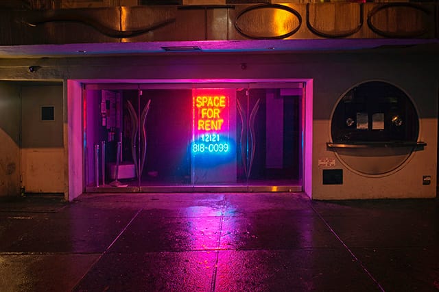 Lynn Saville, "Space for Rent, NY, NY"