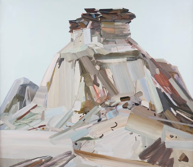 Butte, 2011, Oil on Canvas, 72x84"