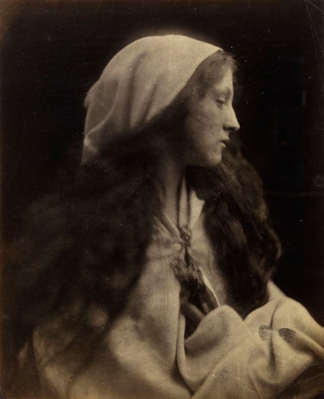 Julia Margaret Cameron, "The Dream" (1869), Albumen print (Collection of Clifford Ross)
