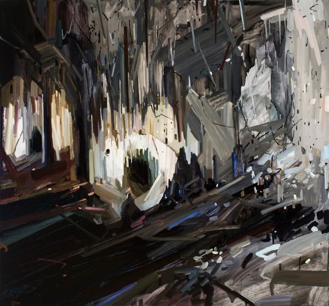 Cave V, 2010, Oil on Canvas, 78x84"