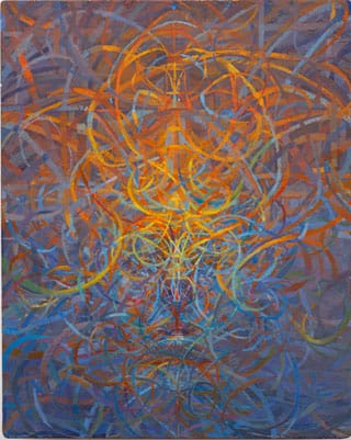 Susanna Coffey, "Sharon's Potion's Breath" (2011), oil on panel, 15 x 12 in (image courtesy Steven Harvey Fine Art Projects)