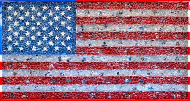 David Datuna, "Portrait of America" (2013)