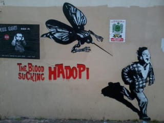 Sampsa's work last night. (photo via @v23id)