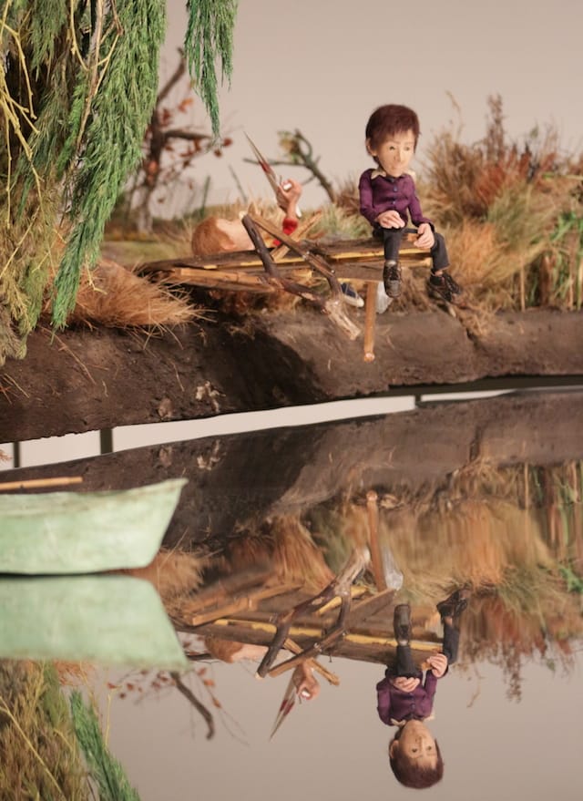 Paweł Althamer, Paulina Antoniewicz, and Jacek Taszakowski, detail of "Mezalia" (2010)