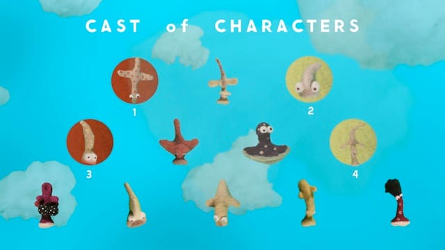 Nest's cast of characters (via Oh My! Me Studios)