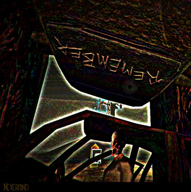 Screenshot from "Nevermind"