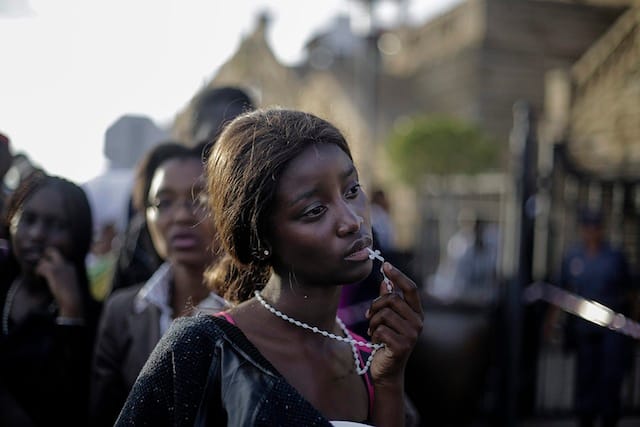 Markus Schreiber's photograph "Farewell Mandela" (courtesy AP & World Press Photo)