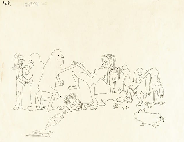 9156 Puffing and globbering...